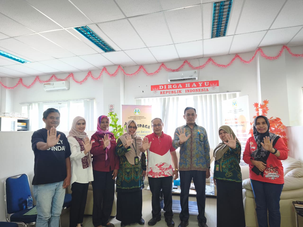 06 Agustus Kunjungan ke DPPPA Buton 2