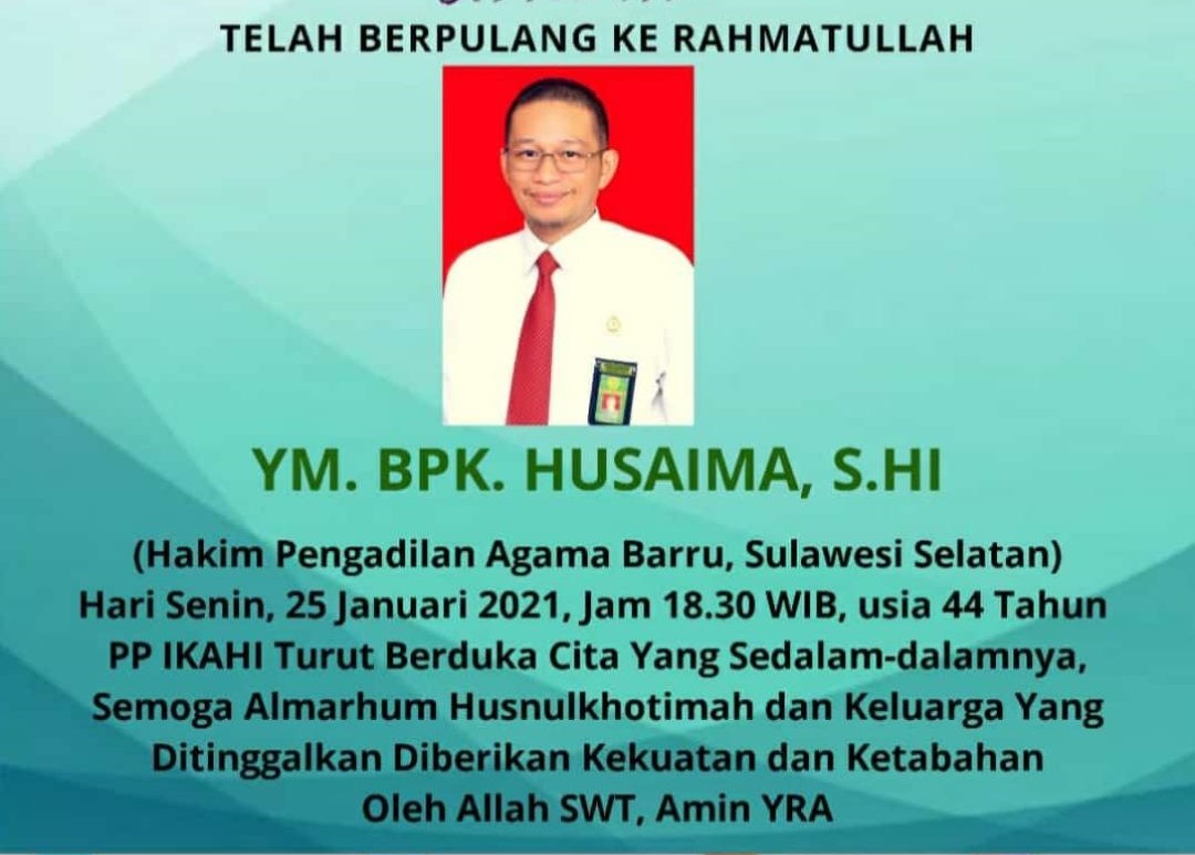 YM. Bpk Husaima S.HI
